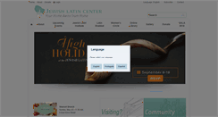 Desktop Screenshot of jewishlatincenter.com
